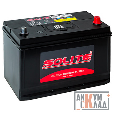 Аккумулятор Solite115D31L 95 Ач о.п. 750А 303*173*225(200) нижн. кр.