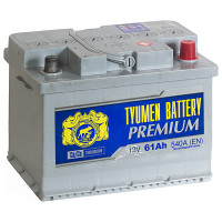 Аккумулятор Тюмень  6СТ-61 о.п. 540А Premium 242*175*175