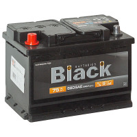 Аккумулятор BLACK  75 Ач п.п. 680/640А 278*175*190