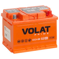 Аккумулятор VOLAT PRIME  62 Ач о.п. 600EN 242*175*175 низкий