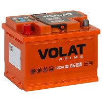Аккумулятор VOLAT PRIME  65 Ач п.п. 650EN 242*175*175 низкий