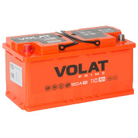 Аккумулятор VOLAT PRIME 110 Ач п.п. 950EN 352*175*190