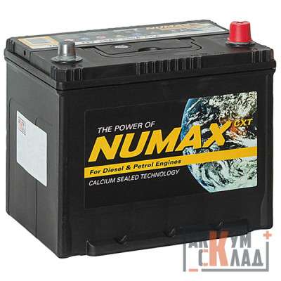Аккумулятор NUMAX  75D23L 65 Ah о.п. 580А 232*173*225