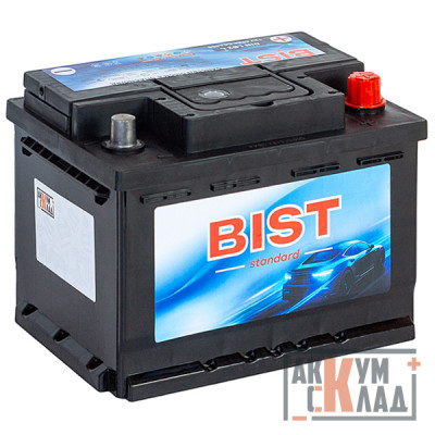 Аккумулятор BIST Standart  60 о.п. низкий  600CCA 242*175*175