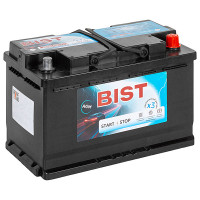 Аккумулятор BIST AGM  80Ah о.п. 850CCA 315*175*190