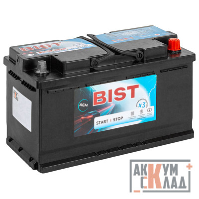 Аккумулятор BIST AGM  95Ah о.п. 1050CCA 352*175*190