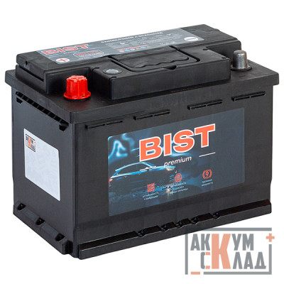 Аккумулятор BIST Premium  77 п.п.  800CCA 278*175*190