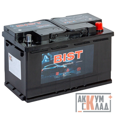 Аккумулятор BIST Premium  85Ah о.п. 850CCA 315*175*190