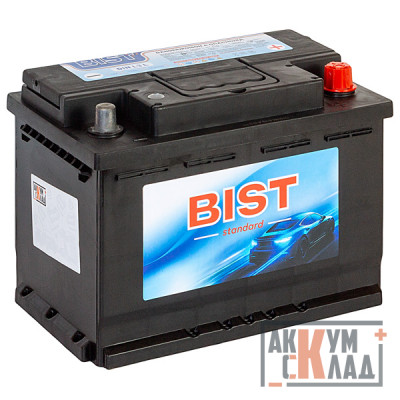Аккумулятор BIST  74Ah о.п.  700CCA 278*175*190