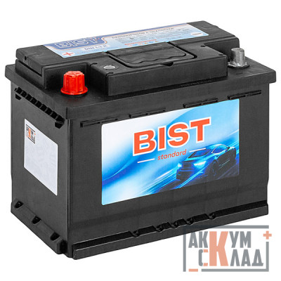 Аккумулятор BIST  74Ah п.п.  700CCA 278*175*190