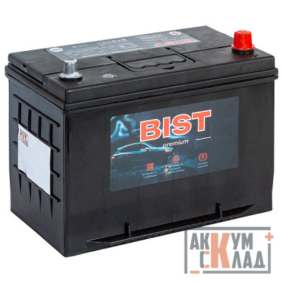 Аккумулятор BIST Premium Asia 125D31L 105Ah о.п. 950CCA  303*173*225