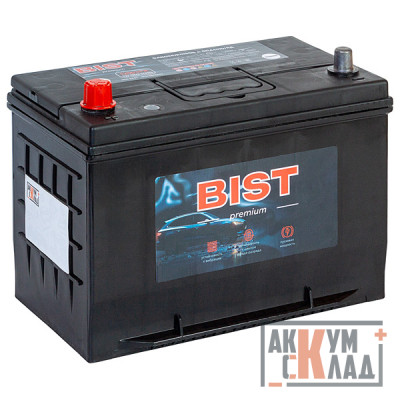 Аккумулятор BIST Premium Asia 125D31R 105Ah п.п. 950CCA  303*173*225
