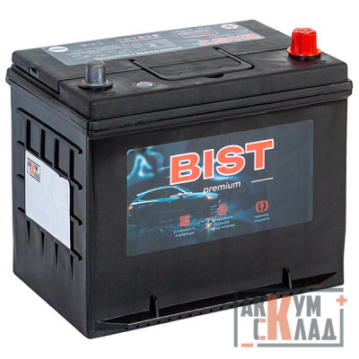 Аккумулятор BIST Premium Asia 100D26L  85Ah о.п. 850CCA  260*173*225