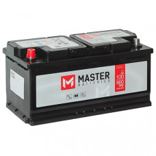 СТОК 2024 Аккумулятор MASTER BATTERIES 100 Ач п.п. 860/800А 352*175*190