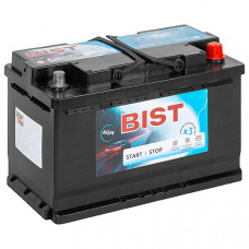 Аккумулятор BIST AGM  80Ah о.п. 950CCA 315*175*190